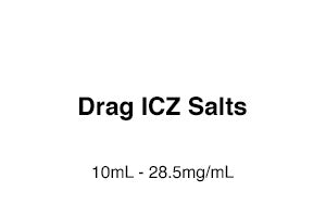 DRAG ICZ Salts 10mL - 28.5mg/mL Nicotine (50mg/mL Nic Salt)